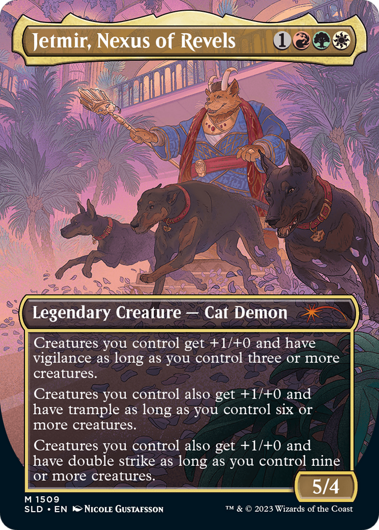 Jetmir, Nexus of Revels // Jetmir, Nexus of Revels(Borderless) Foil (1509)