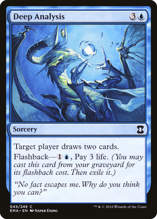 Deep Analysis [Eternal Masters] Foil