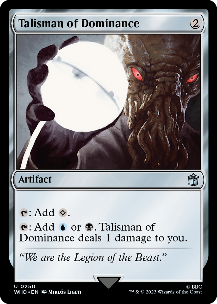 Talisman of Dominance [Doctor Who]