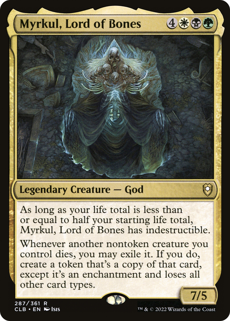 Myrkul, Lord of Bones [Commander Legends: Battle for Baldur's Gate] | Silver Goblin