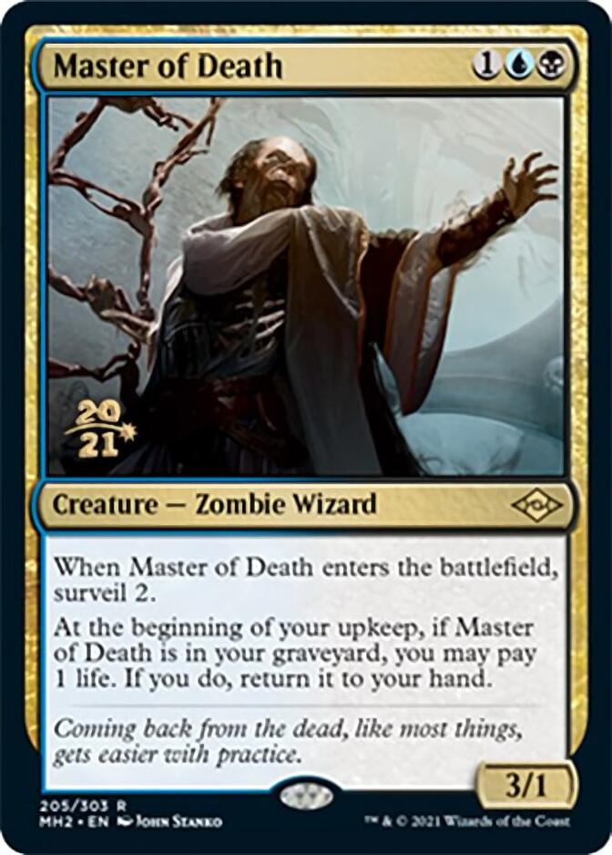 Master of Death [Modern Horizons 2 Prerelease Promos] | Silver Goblin