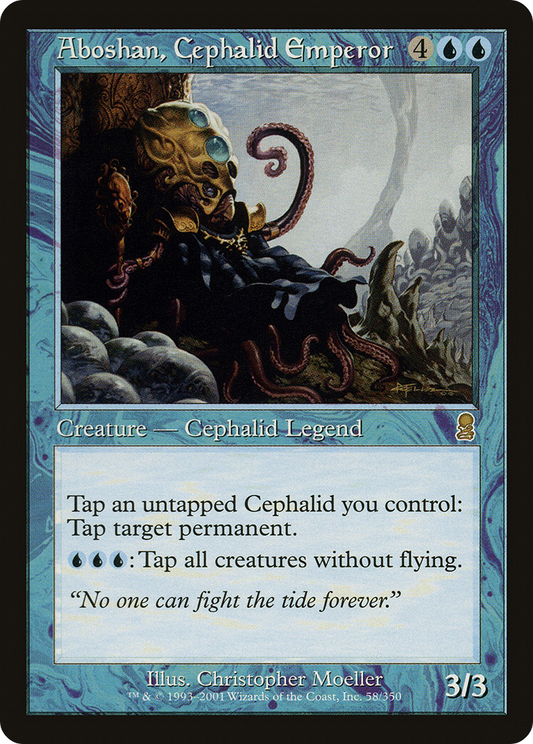 Aboshan, Cephalid Emperor [Odyssey] Foil