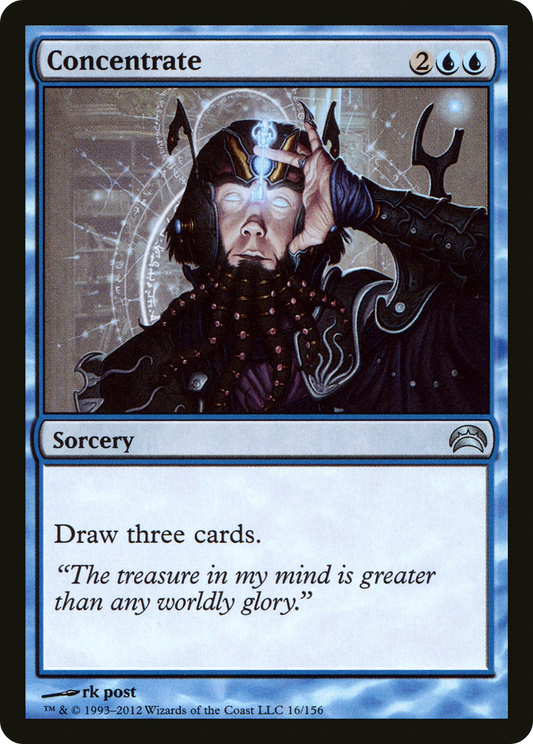 Concentrate [Planechase 2012] Foil