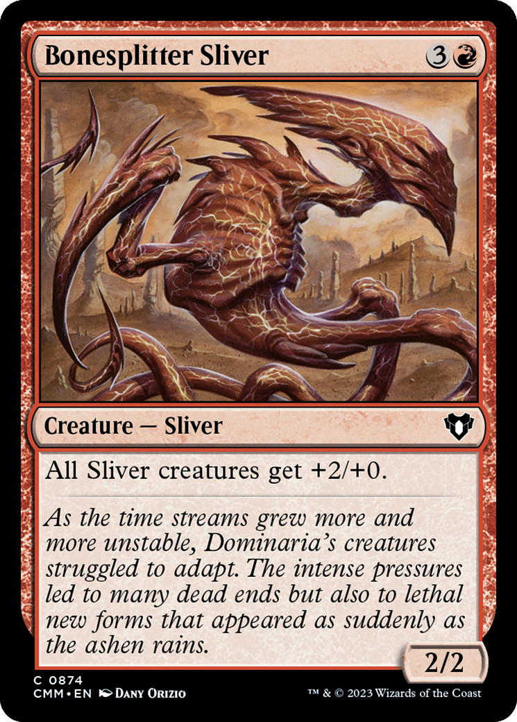 Bonesplitter Sliver [Commander Masters]
