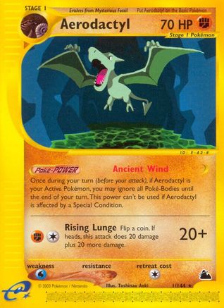 Aerodactyl (1/144) [Skyridge] | Silver Goblin