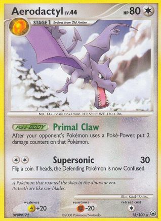 Aerodactyl (15/100) [Diamond & Pearl: Majestic Dawn] | Silver Goblin