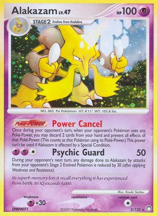 Alakazam (2) Reverse Holofoil - Mysterious Treasures