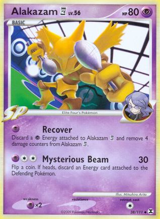 Alakazam E (38) Reverse Holofoil - Rising Rivals