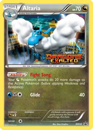 Altaria - BW48 (Prerelease) (BW48) Holofoil - Black and White Promos