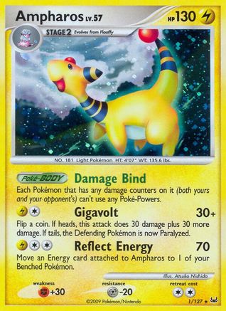 Ampharos (1/127) [Platinum: Base Set] | Silver Goblin