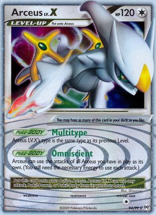 Arceus LV.X (94/99) [Platinum: Arceus] | Silver Goblin