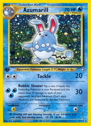 Azumarill (2/111) [Neo Genesis Unlimited] | Silver Goblin