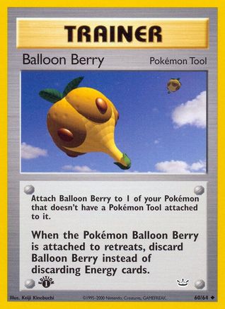 Balloon Berry (60/64) [Neo Revelation Unlimited] | Silver Goblin