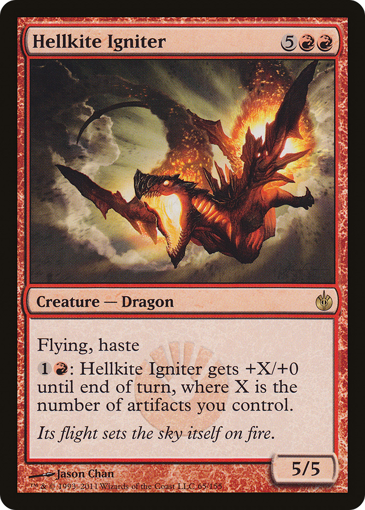 Hellkite Igniter [Mirrodin Besieged] | Silver Goblin