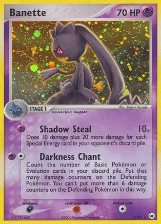 Banette (1/101) [EX: Hidden Legends] | Silver Goblin