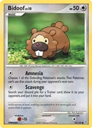 Bidoof (70/130) [Diamond & Pearl: Base Set] | Silver Goblin