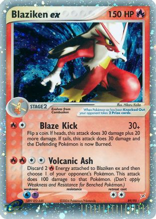 Blaziken ex (89/95) [EX: Team Magma vs Team Aqua] | Silver Goblin