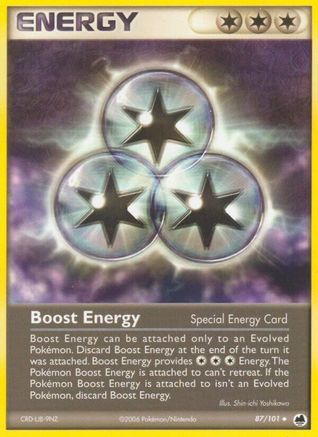 Boost Energy (87/101) (Stamped) [EX: Dragon Frontiers] | Silver Goblin