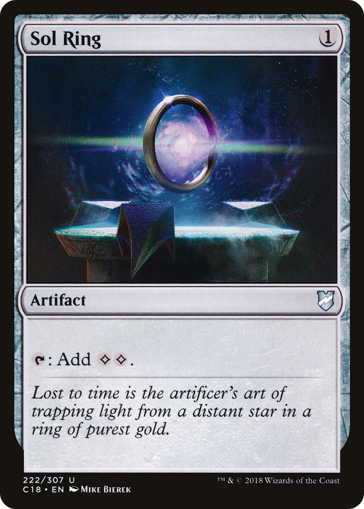 Sol Ring [Commander 2018] | Silver Goblin