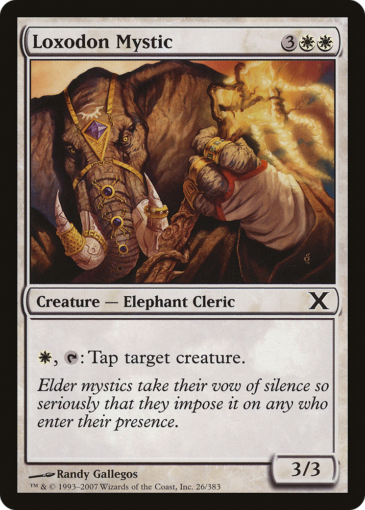 Loxodon Mystic [Tenth Edition] | Silver Goblin