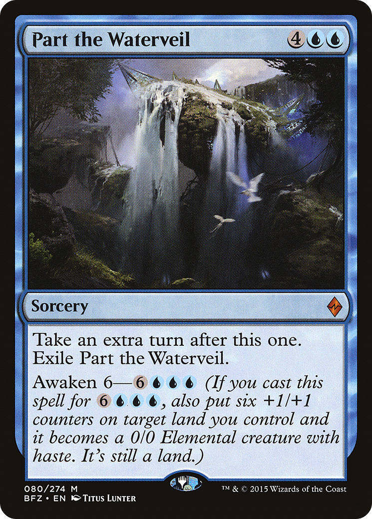 Part the Waterveil [Battle for Zendikar] | Silver Goblin