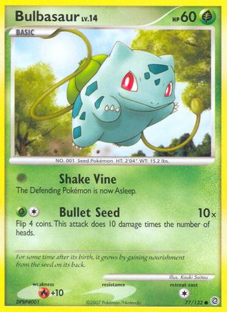 Bulbasaur (77/132) [Diamond & Pearl: Secret Wonders] | Silver Goblin