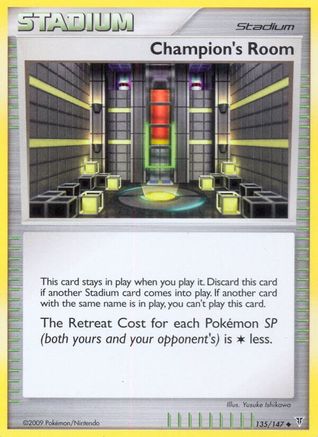 Champion's Room (135/147) [Platinum: Supreme Victors] Reverse Holofoil