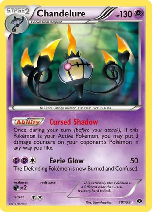 Chandelure (101/99) [Black & White: Next Destinies] | Silver Goblin