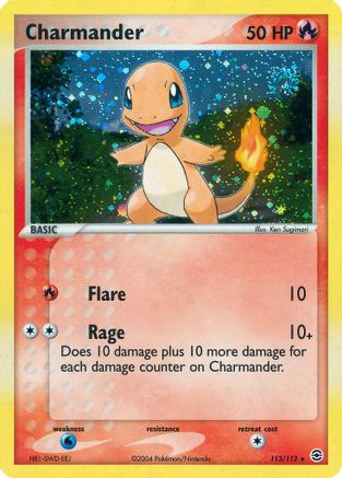 Charmander (113/112) [EX: FireRed & LeafGreen] | Silver Goblin