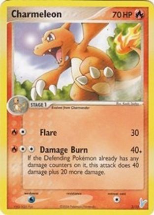 Charmeleon (3/12) [EX: Trainer Kit 2 - Minun] | Silver Goblin