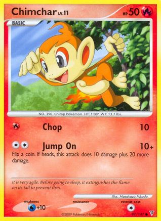 Chimchar (97/147) [Platinum: Supreme Victors] | Silver Goblin