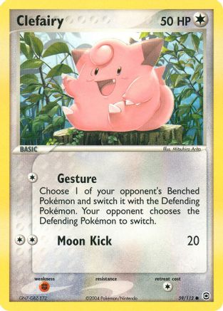 Clefairy (59/112) [EX: FireRed & LeafGreen] | Silver Goblin