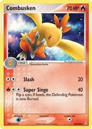 Combusken (39/110) [EX: Holon Phantoms] | Silver Goblin