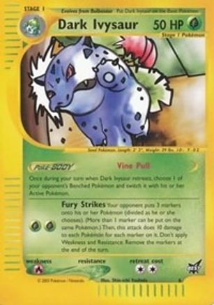 Dark Ivysaur (6) [Best of Promos] | Silver Goblin