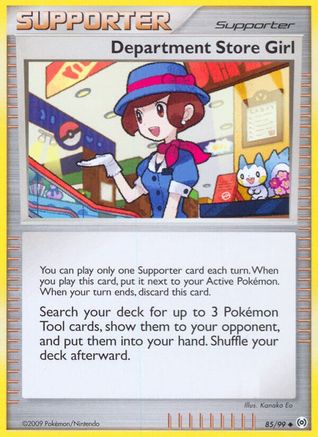 Department Store Girl (85/99) [Platinum: Arceus] | Silver Goblin