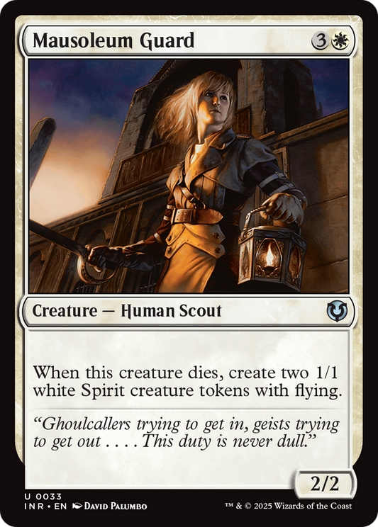 Mausoleum Guard Foil (033) - Innistrad Remastered
