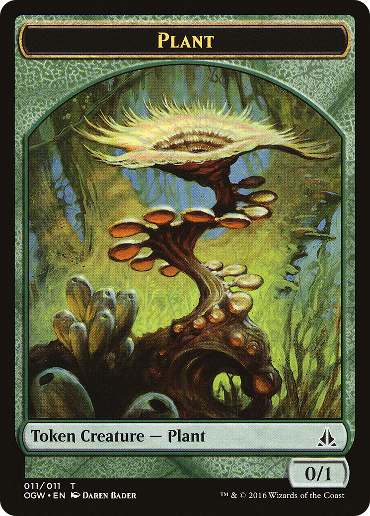 Plant Token [Oath of the Gatewatch Tokens] | Silver Goblin