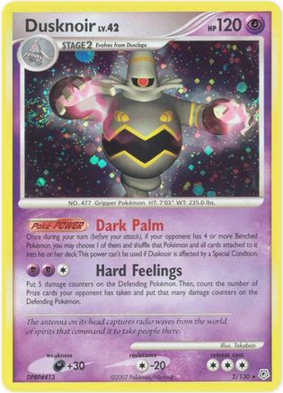 Dusknoir (2/130) [Diamond & Pearl: Base Set] | Silver Goblin