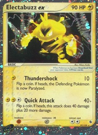 Electabuzz ex (97/109) [EX: Ruby & Sapphire] | Silver Goblin