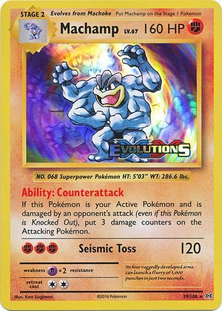 Machamp (59/108) (XY Evolutions Prerelease) [XY: Black Star Promos] | Silver Goblin