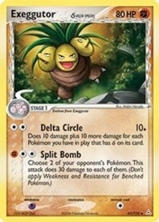 Exeggutor (41/110) (Delta Species) [EX: Holon Phantoms] | Silver Goblin