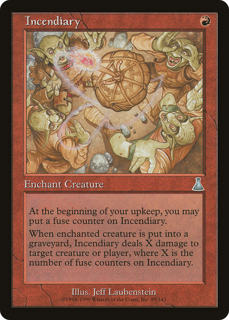 Incendiary [Urza's Destiny] | Silver Goblin