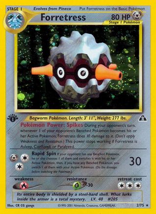 Forretress (2/75) [Neo Discovery Unlimited]