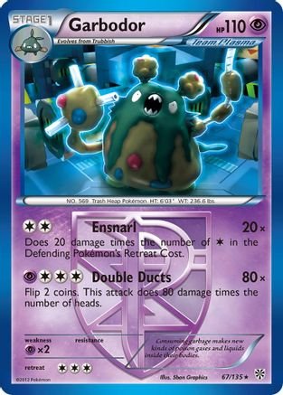 Garbodor (Team Plasma) (67) - Plasma Storm