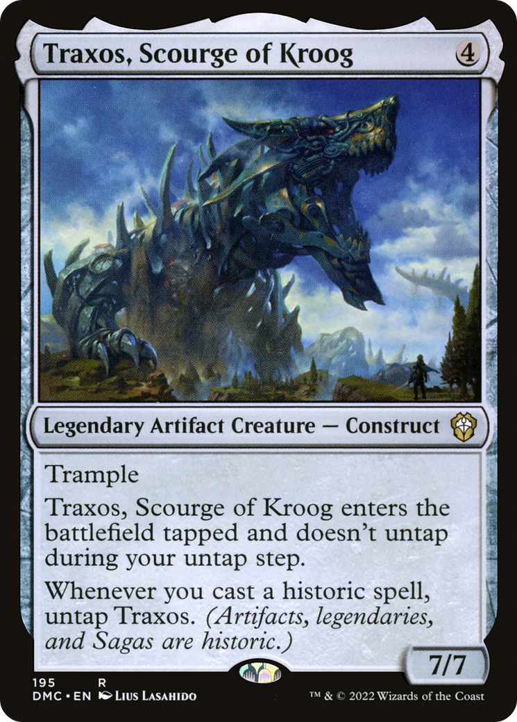 Traxos, Scourge of Kroog [Dominaria United Commander] | Silver Goblin