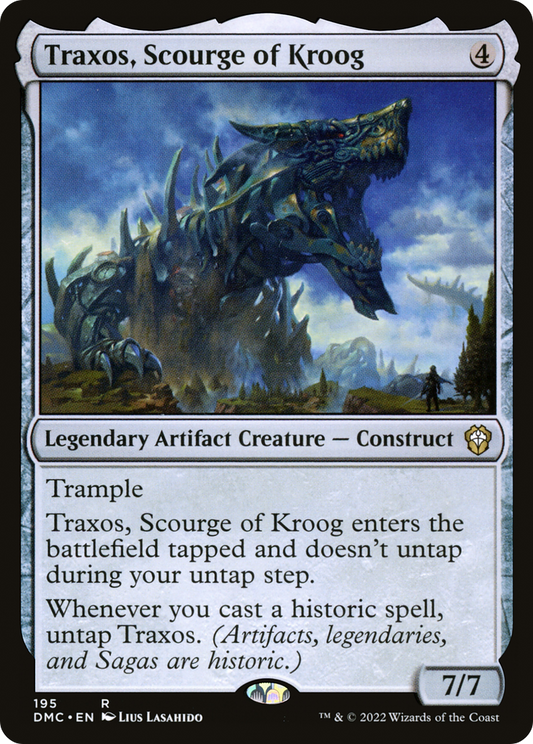 Traxos, Scourge of Kroog [Dominaria United Commander]