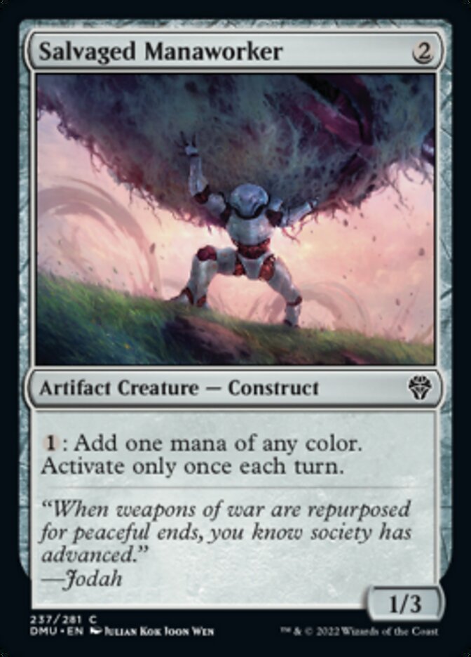 Salvaged Manaworker [Dominaria United] | Silver Goblin