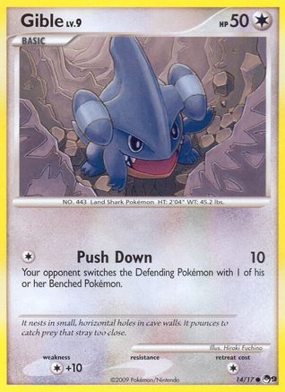 Gible (14/17) [POP Series 9] | Silver Goblin