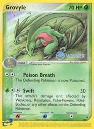 Grovyle (004) [Nintendo: Black Star Promos]