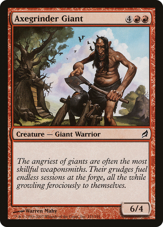 Axegrinder Giant [Lorwyn]